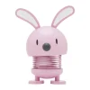 Hoptimist Animals - Bunny Str. M - Plastik - Lyserød