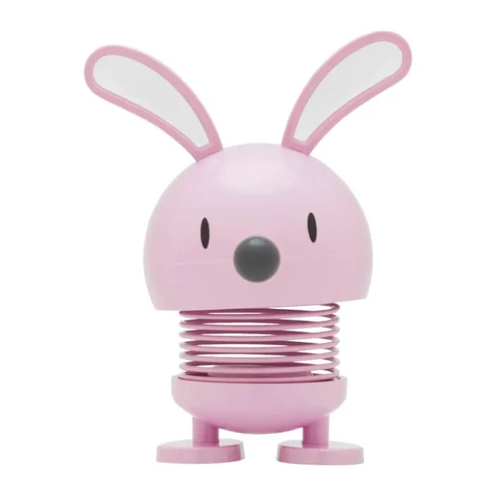 Hoptimist Animals - Bunny Str. M - Plastik - Lyserød