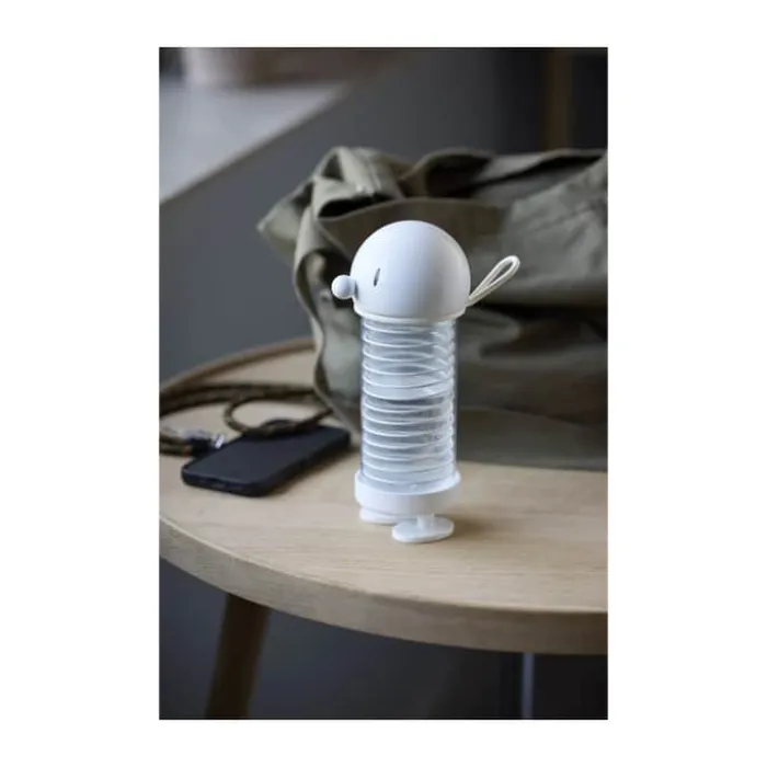 Hoptimist Bumble Drikkeflaske 400 ml - Plastik - Hvid