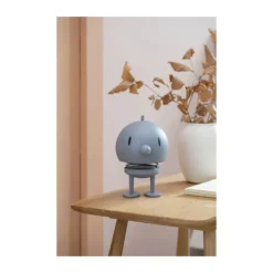 Hoptimist Bumble - LED Lampe Ø 10 x H 15 - Plastik - Sky