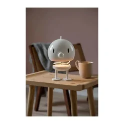 Hoptimist Bumble - LED Lampe Ø 15 x H 23 cm - Plastik - White
