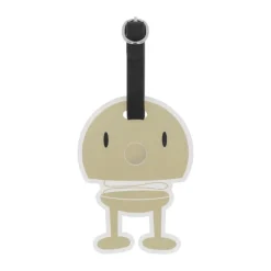 Hoptimist Kuffertmærke B 8 x L 10 cm - Silikone - Beige