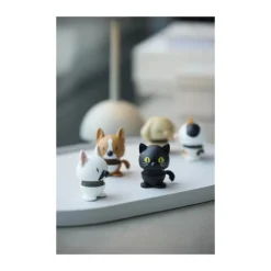 Hoptimist Mini Animals Hund - Fransk Bulldog Str. XS - ABS-plastik/stål - Hvid