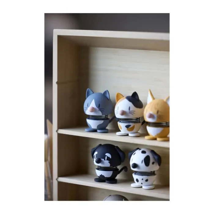 Hoptimist Mini Animals Kat - Calico Str. XS - ABS-plastik/stål - Hvid