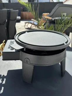 HOT WOK Gasblus 10 kW - 1 brænder - Støbejern
