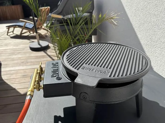 HOT WOK Gasblus 10 kW - 1 brænder - Støbejern