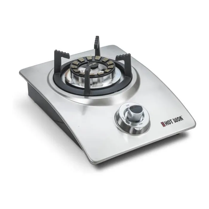 HOT WOK Silverline Gasblus B 30 x L 43 cm - 4,5 kW - Inkl. tilbehør