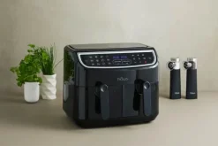 Hâws Dobbelt Airfryer 2 x 4,5 liter - 2400 watt - AIR Finish-funktion