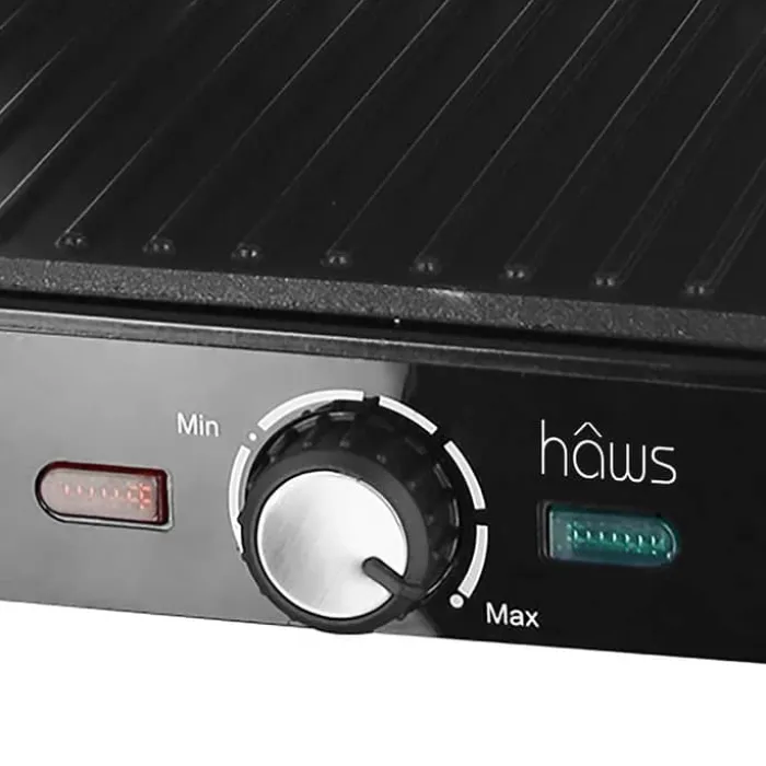 Hâws Paninigrill 1600 Watt - 180 graders åbning - Justerbar termostat