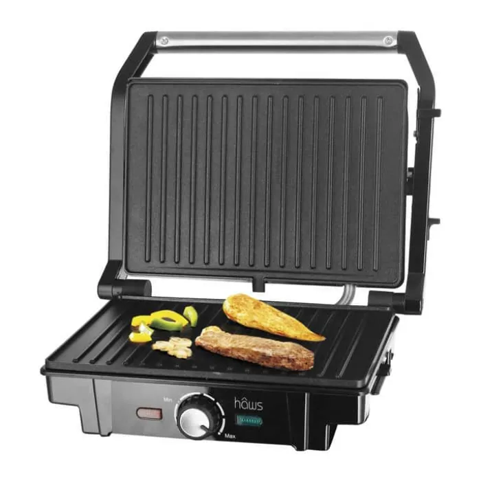 Hâws Paninigrill 1600 Watt - 180 graders åbning - Justerbar termostat
