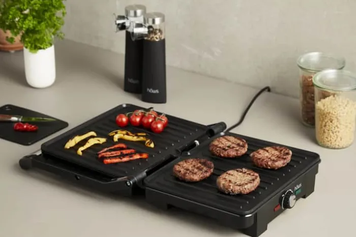 Hâws Paninigrill 1600 Watt - 180 graders åbning - Justerbar termostat