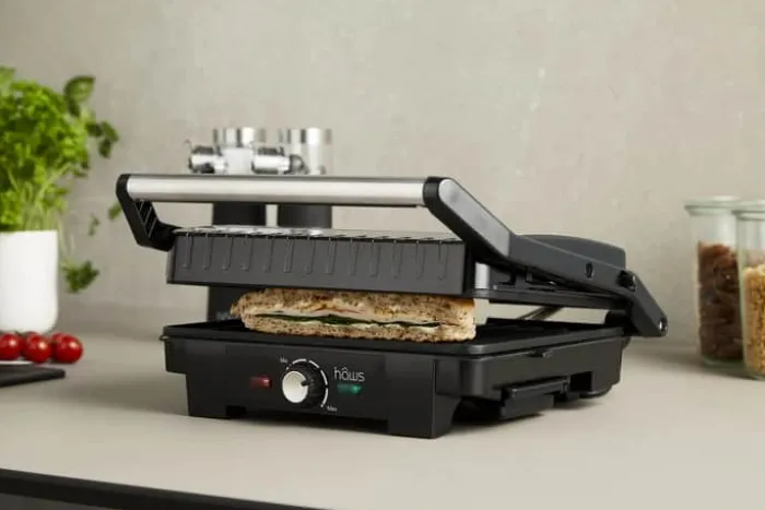 Hâws Paninigrill 1600 Watt - 180 graders åbning - Justerbar termostat