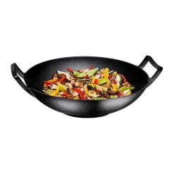 Hâws Støbejernswok Ø 36 cm - Støbejern - Sort