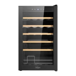 Hâws Vinkøleskab H 73 x D 45 x L 43 cm - 24 flasker - Sort