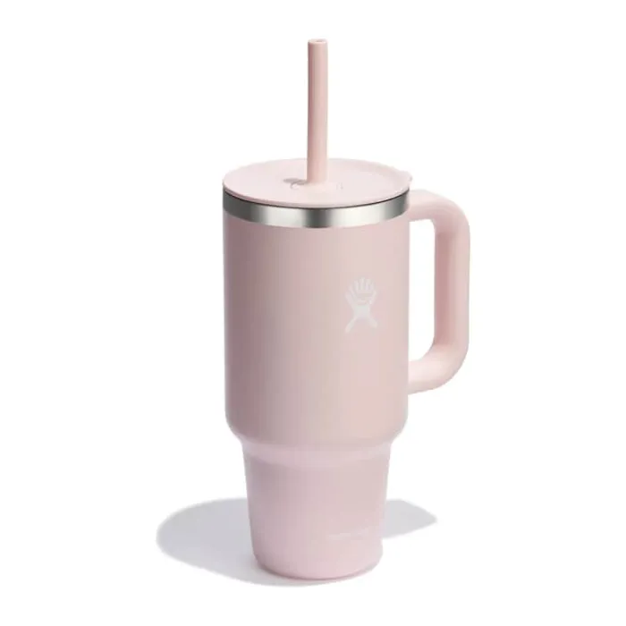 Hydro Flask All Around Travel Tumbler 946 ml - Rustfrit stål - Lyserød