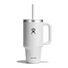 Hydro Flask All Around Travel Tumbler 946 ml - Rustfrit stål - Hvid