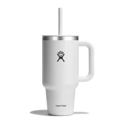 Hydro Flask All Around Travel Tumbler 946 ml - Rustfrit stål - Hvid