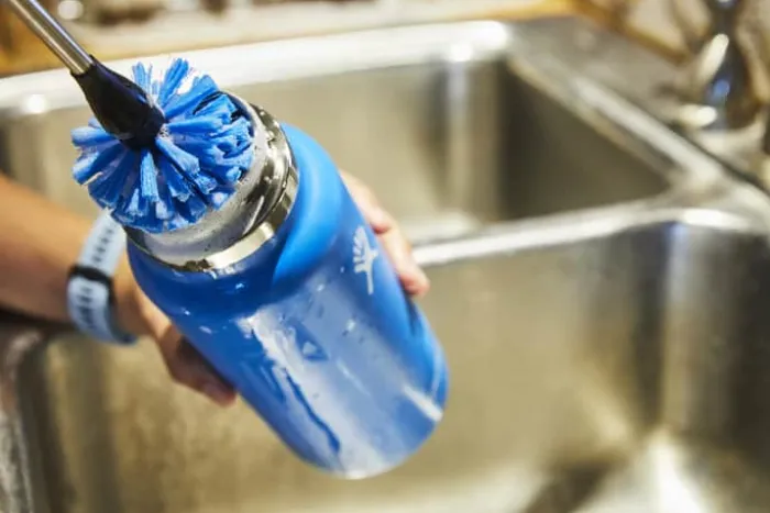 Hydro Flask Flaskebørste L 38 cm - Nylon børste - Blå