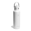 Hydro Flask Flex Straw Termodrikkedunk 621 ml - Rustfrit stål - Hvid