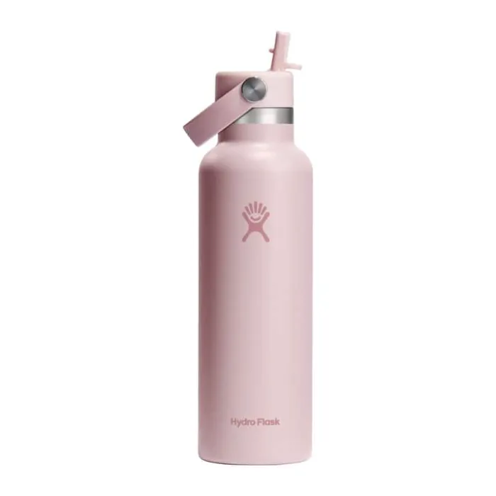 Hydro Flask Flex Straw Termodrikkedunk 621 ml - Rustfrit stål - Lyserød
