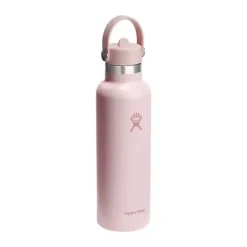 Hydro Flask Flex Straw Termodrikkedunk 621 ml - Rustfrit stål - Lyserød