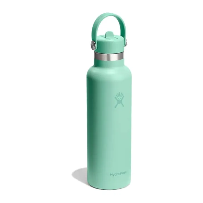 Hydro Flask Flex Straw Termodrikkedunk 621 ml - Rustfrit stål - Grøn
