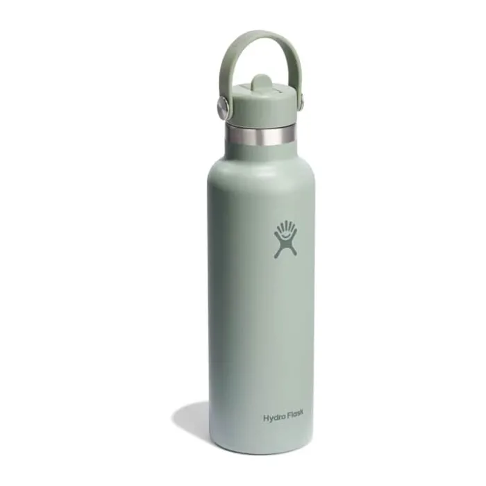 Hydro Flask Flex Straw Termodrikkedunk 621 ml - Rustfrit stål - Grøn