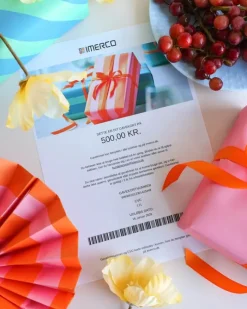 Imerco Digitalt gavekort Et printvenligt digitalt gavekort du modtager via Email