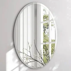 Incado Nova Spejl H 90 x B 60 cm - Spejlglas/MDF - Sølvfarvet