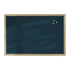 Incado Opslagstavle B 40 x L 60 cm - Egetræ - Midnight Teal