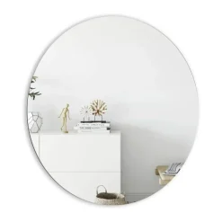 Incado Rundt Spejl Ø 90 cm - Spejlglas/MDF - Klar