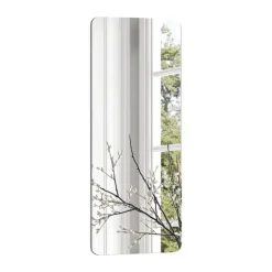 Incado Sleek Spejl H 120 x B 40 cm - Spejlglas/MDF - Sølvfarvet