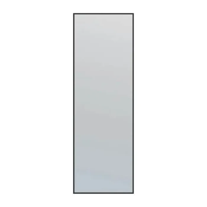 Incado Spejl H 120 x B 40 cm - Glas/aluminium - Sort