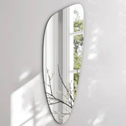 Incado Spejl H 155 x B 55 cm - Spejlglas - Sølvfarvet