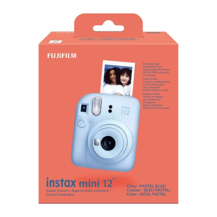 INSTAX Polaroid Kamera Indbygget selfie-spejl og nærbilledetilstand - Pastel Blå