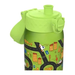 Ion8 Drikkeflaske - Cars 0,35 liter - PP-plastik/Silikone - Grøn