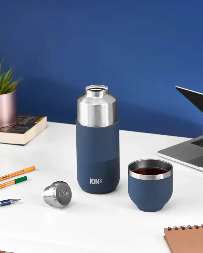 Ion8 Luma Termoflaske 700 ml - Genanvendt rustfrit stål - Navy