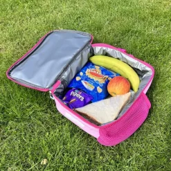 Ion8 Madkasse - Enhjørning H 9 x B 20 x L 27 cm - PES/Epe - Lyserød/rosa