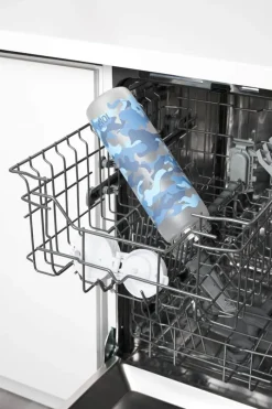 Ion8 Motivational Drikkeflaske 1 liter - PP-plast/silikone - Camouflage