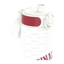 Ion8 NFL Drikkeflaske - Arizona Cardinals 0,6 liter - Rustfrit stål/pp-plast - Hvid