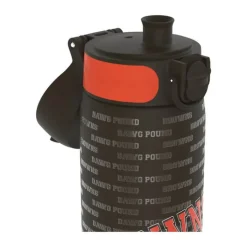 Ion8 NFL Drikkeflaske - Cleveland Browns 0,6 liter - Rustfrit stål/pp-plast - Sort