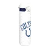 Ion8 NFL Drikkeflaske - Indianapolis Colts 0,6 liter - Rustfrit stål/pp-plast - Hvid