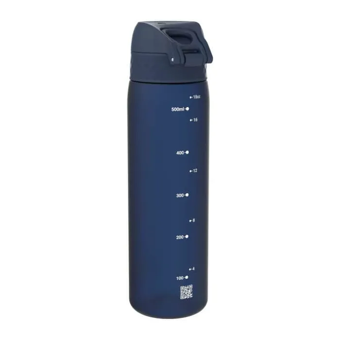 Ion8 Recyclon Drikkeflaske 0,5 liter - PP-plast/silikone - Navy