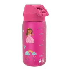 Ion8 Recyclon Drikkeflaske - Princess 0,35 liter - PP-plast/silikone - Pink