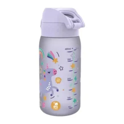 Ion8 Recyclon Drikkeflaske - Unicorn 0,35 liter - PP-plast/silikone - Syren