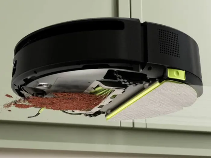 iRobot Roomba Combo 205 AutoCompact Robotstøvsuger 2-i-1 funktion - AutoCompact - Sort