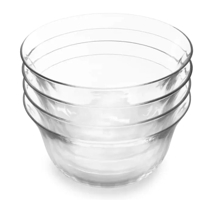 Jamie Oliver Big Love Dessertskål - 4 stk. Ø 14 cm - Glas - Klar