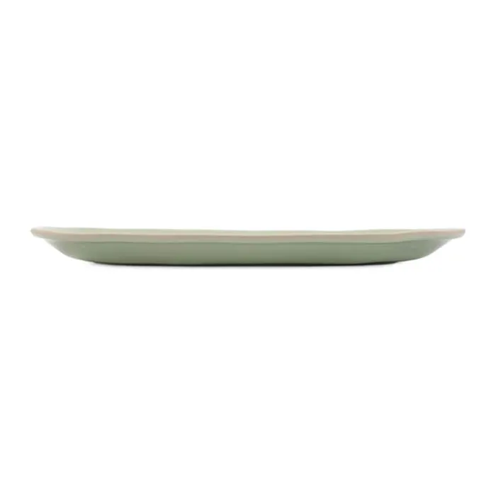 Jamie Oliver Big Love Serveringsfad B 33 x L 41 cm - Stentøj - Grøn