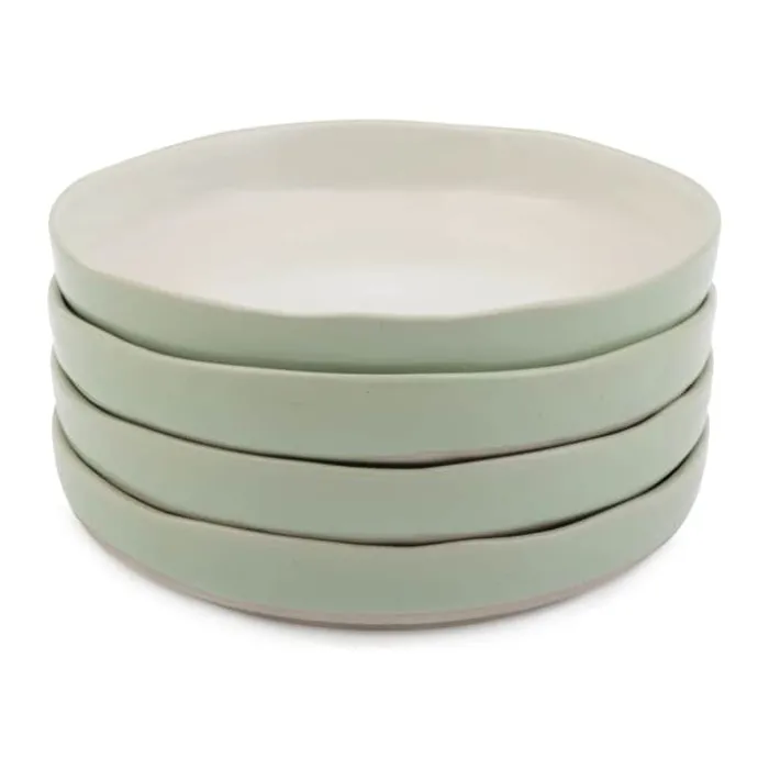 Jamie Oliver Big Love Skål - 4 stk Ø 22 cm - Stentøj - Grøn