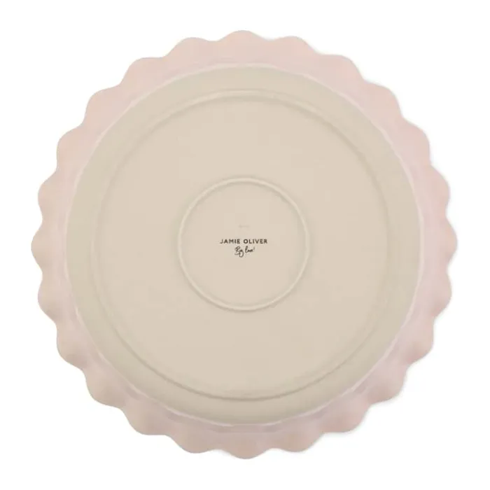 Jamie Oliver Big Love Tærtefad Ø 28 x H 6 cm - Stentøj - Lyserød